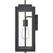 Gallatin 1 Light 15.7 inch Textured Black Outdoor Wall Sconce